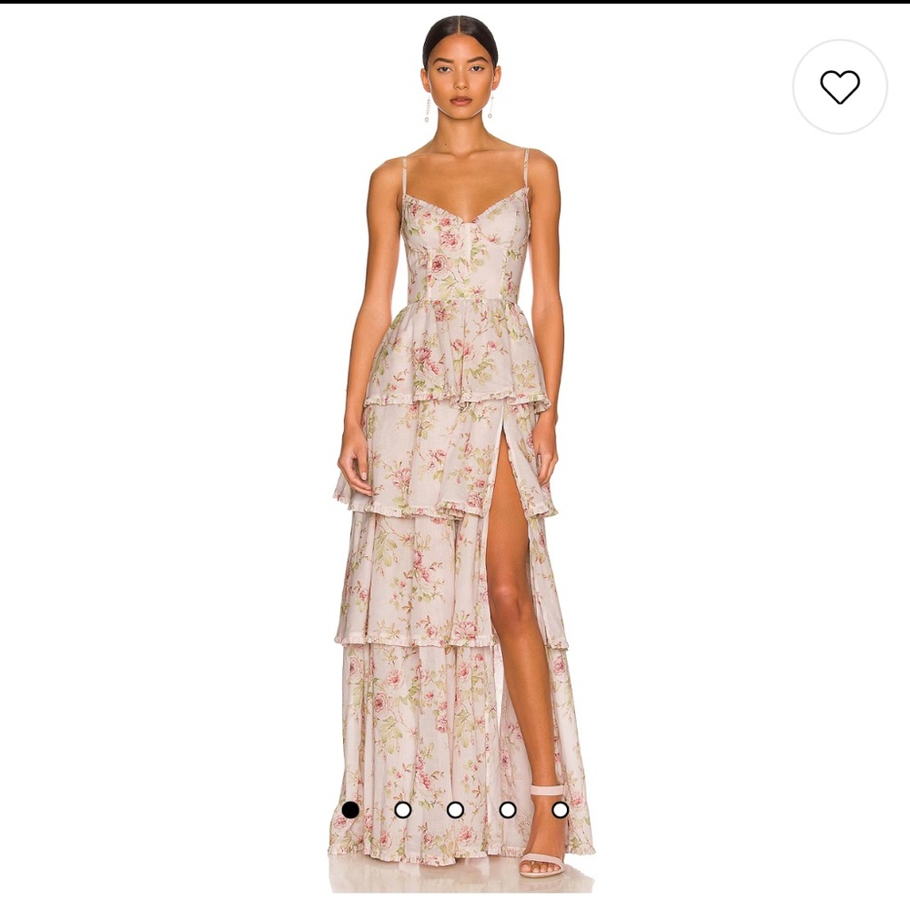 NWT V. Chapman Caterina Dress in Pink Rose